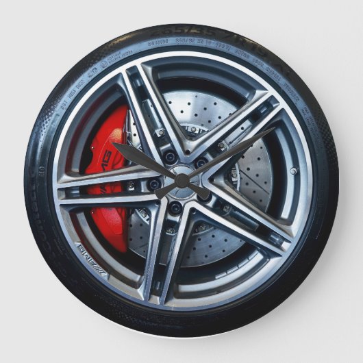 Grande Horloge Ronde Centre de pneus (Recto)