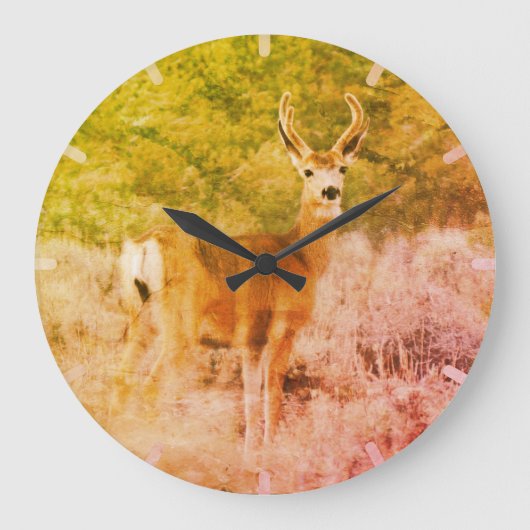 Grande Horloge Ronde Cerf (Recto)