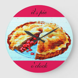 Grande Horloge Ronde c'est heure de tarte