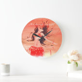 Grande Horloge Ronde C'est la danse du soir ! (Maison)