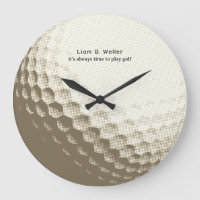 C'est l'heure de jouer au golf