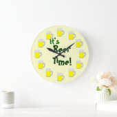 Grande Horloge Ronde C'est l'heure de la bière (Maison)