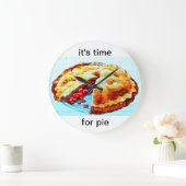 Grande Horloge Ronde c'est l'heure de la tarte (Maison)