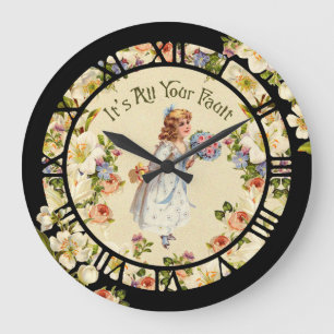 Grande Horloge Ronde C'est tout votre défaut