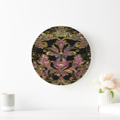 Grande Horloge Ronde Chambault Akros Damask (Maison)