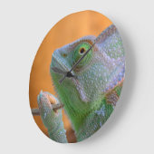 Grande Horloge Ronde Chameleon voilé (Angle)