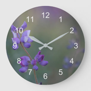 Grande Horloge Ronde Champ de Lupine
