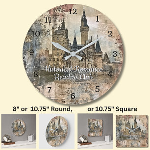 Grande Horloge Ronde Changer le texte - Club de lecteurs de romans hist