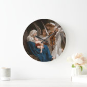 Grande Horloge Ronde Chanson des anges de William-Adolphe Bouguereau (Maison)