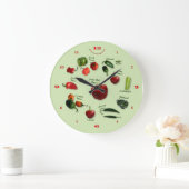 Grande Horloge Ronde Chantier d'identification mural (Maison)