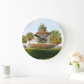 Grande Horloge Ronde Charleston SC Pineapple Fountain, Waterfront Park (Maison)