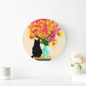 Grande Horloge Ronde Charme Cosy Corner (Maison)