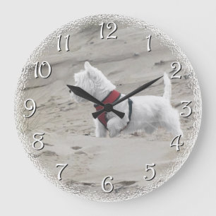 Grande Horloge Ronde Chasse dans les dunes