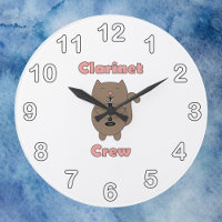 Chat Brown Clarinet Crew Rose