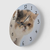 Grande Horloge Ronde Chat de Grogne (Angle)