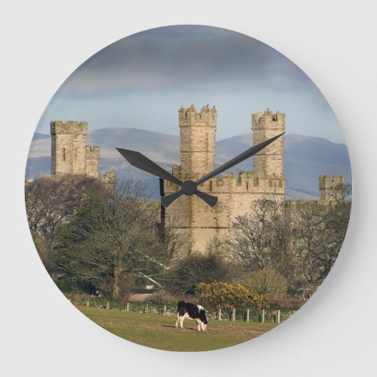 Grande Horloge Ronde Château de Caernarfon Wales. (Recto)