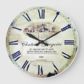 Grande Horloge Ronde Château de France Gregory. (Recto)