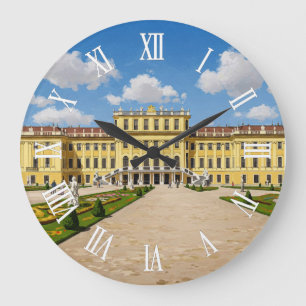 Grande Horloge Ronde Château de Schönbrunn Vienne Autriche Voyage