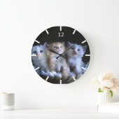 Grande Horloge Ronde Chaton (Maison)