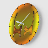Grande Horloge Ronde Chatons (Angle)