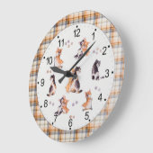 Grande Horloge Ronde Chats (Angle)