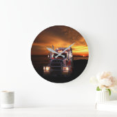 Grande Horloge Ronde Chauffeur de camion (Maison)