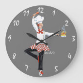 Grande Horloge Ronde Chef Clock (Recto)