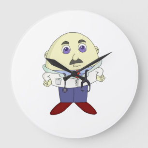 Grande Horloge Ronde Chef d'oeuf