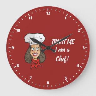 Grande Horloge Ronde Chef femme