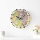 Grande Horloge Ronde Chef - Vin - Raisins (Maison)