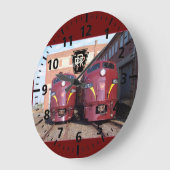Grande Horloge Ronde Chemin de fer Pennsylvania E-8a, s (Angle)