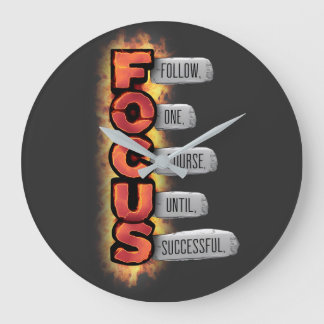 Grande Horloge Ronde Chemin vers le succès