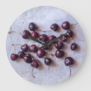 Grande Horloge Ronde Cherries