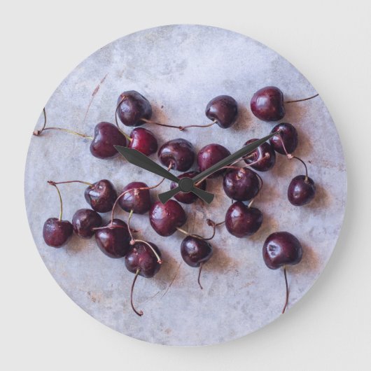Grande Horloge Ronde Cherries (Recto)