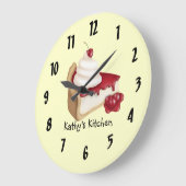 Grande Horloge Ronde Cherry Cheesecake (Angle)