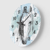 Grande Horloge Ronde Cheval (Angle)