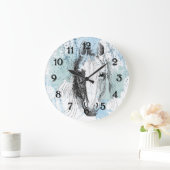 Grande Horloge Ronde Cheval (Maison)