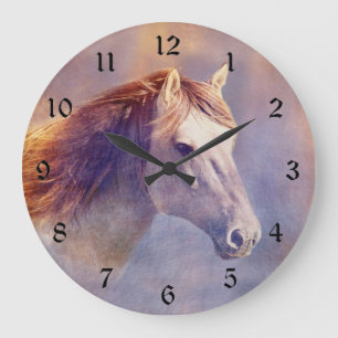 Grande Horloge Ronde Cheval