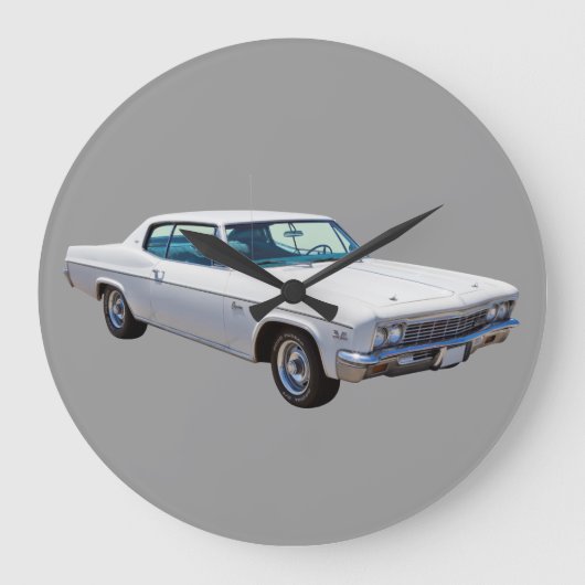 Grande Horloge Ronde Chevrolet Caprice 427 Muscle Car 1966 (Recto)