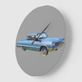 Grande Horloge Ronde Chevrolet Impala 1964 Antique Car (Angle)