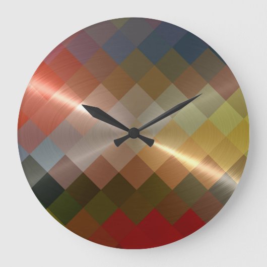 Grande Horloge Ronde Chevron Pattern (Recto)