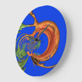 Grande Horloge Ronde Chic Round Hakuna Matata Navy Blue Collection (Angle)