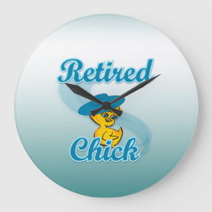Grande Horloge Ronde Chick retraité
