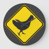 Grande Horloge Ronde Chicken Xing ! (Recto)