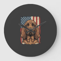 Chien Limier Patriotique Drapeau Américain Art_1