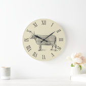 Grande Horloge Ronde Chiffres romains C à ILLUSTRATION de couverture (Maison)