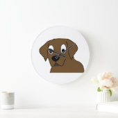 Grande Horloge Ronde chocolate (Maison)