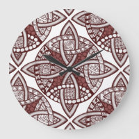 Choisissez votre couleur Celtic Knot Décor Motif L