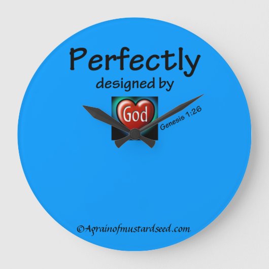 Grande Horloge Ronde chrétien (Recto)