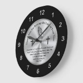 Grande Horloge Ronde Christian Toxits for Pastors, Jeremiah 3:15 (Angle)